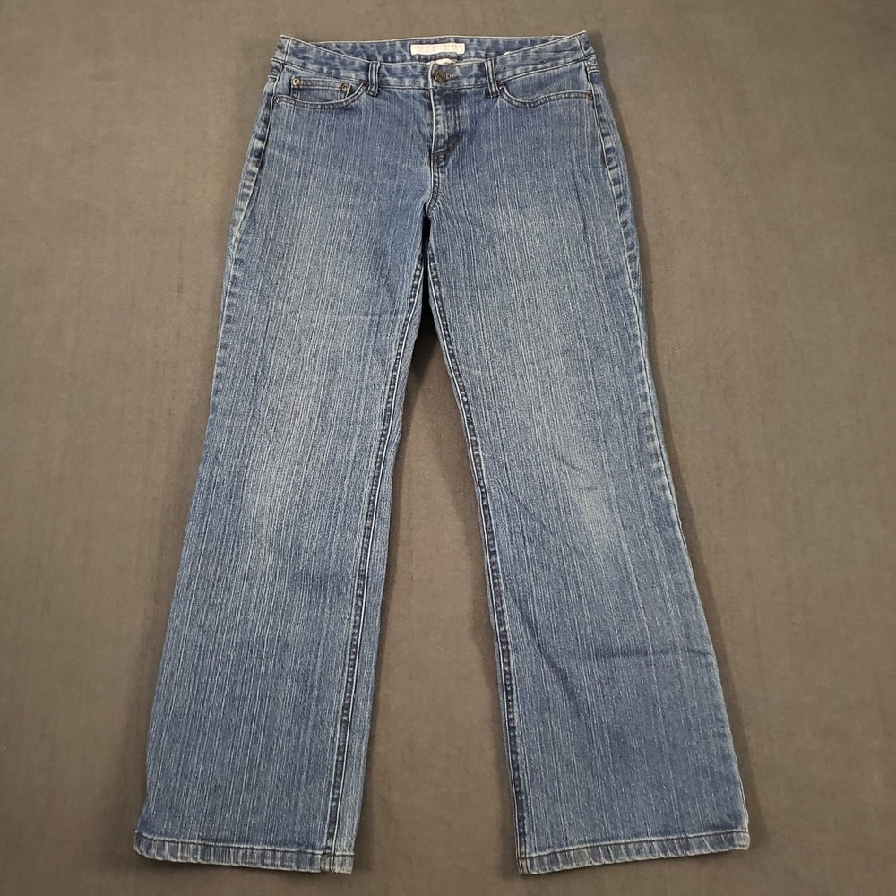 Geoffery Beene Sport Jean Womens Size 6 Petite Mid Rise Straight